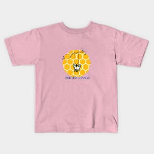 Honey Bee Art | Bees Kids T-Shirt